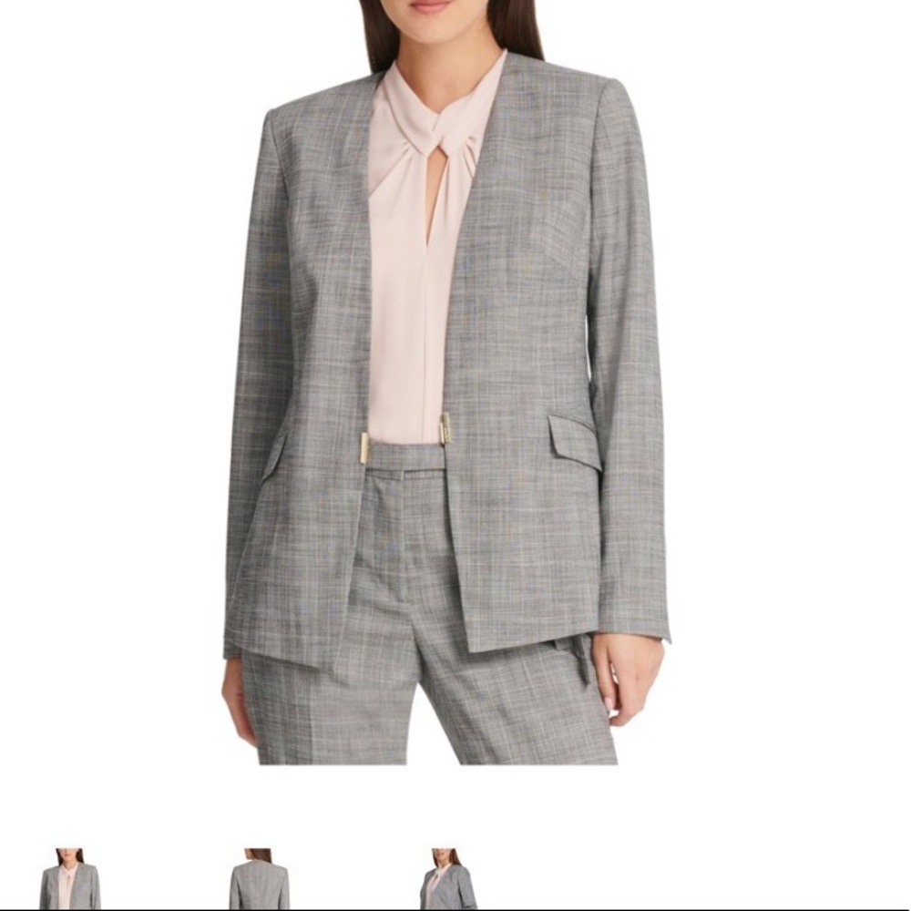 DKNY Gray blazer, size 10